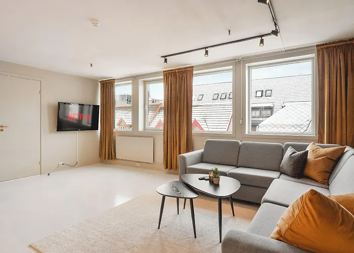 דירה Arctic Homes - Downtown Penthouse טרומסה